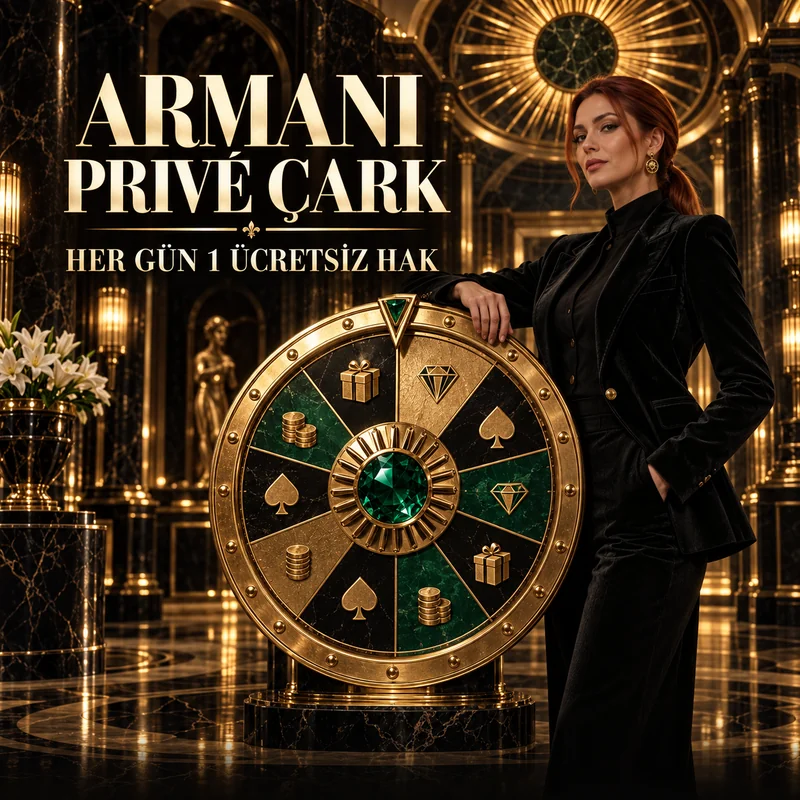Armani Privé Çark - Her gün 1 ücretsiz hak